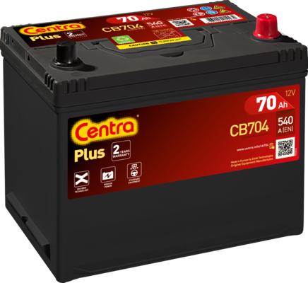 CENTRA CB704 - Starterbatterie parts5.com