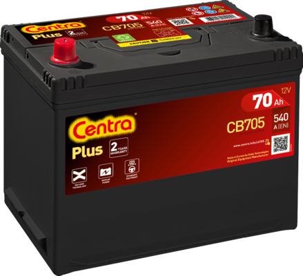 CENTRA CB705 - Starterbatterie parts5.com