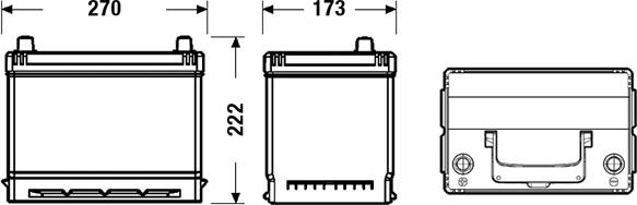 CENTRA CB705 - Starter Battery parts5.com