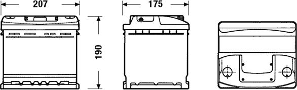 CENTRA CC440 - Стартерная аккумуляторная батарея, АКБ parts5.com