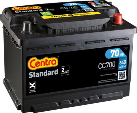 CENTRA CC700 - Batería de arranque parts5.com