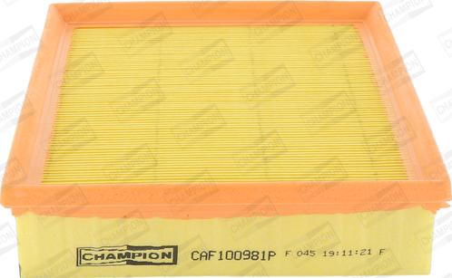 Champion CAF100981P - Luftfilter parts5.com