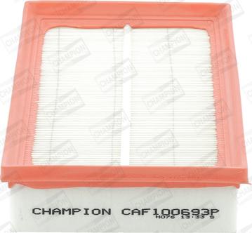 Champion CAF100693P - Filtro de aire parts5.com