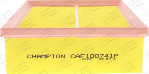 Champion CAF100741P - Воздушный фильтр parts5.com