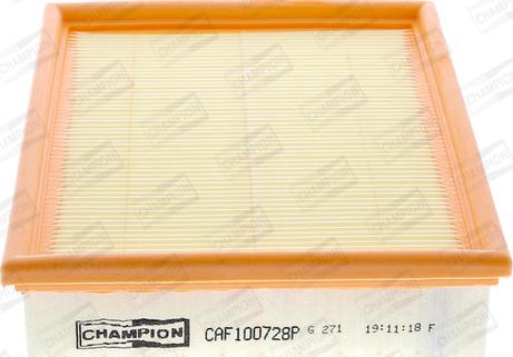 Champion CAF100728P - Filter za vazduh parts5.com