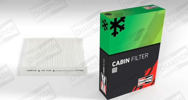 Champion CCF0051 - Filtro, aire habitáculo parts5.com