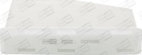 Champion CCF0303 - Filtro, aire habitáculo parts5.com