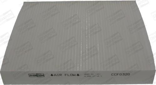 Champion CCF0320 - Filter, zrak notranjega prostora parts5.com