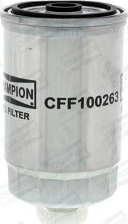 Champion CFF100263 - Filter za gorivo parts5.com