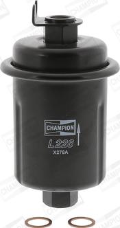 Champion CFF100228 - Filtru combustibil parts5.com