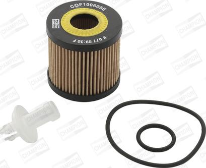 Champion COF100605E - Filtro de aceite parts5.com