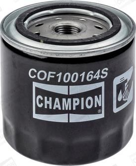 Champion COF100164S - Filtru ulei parts5.com