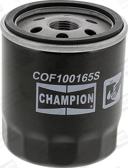 Champion COF100165S - Масляный фильтр parts5.com