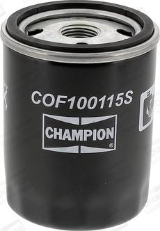 Champion COF100115S - Oil Filter parts5.com