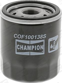 Champion COF100138S - Filtro de aceite parts5.com