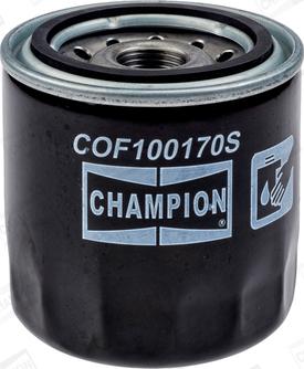 Champion COF100170S - Маслен филтър parts5.com