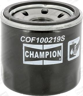 Champion COF100219S - Filtre à huile parts5.com