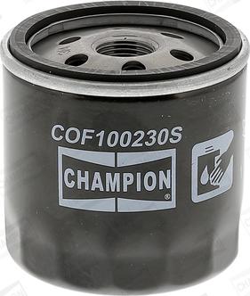 Champion COF100230S - Olejový filter parts5.com