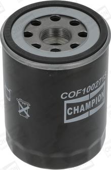 Champion COF100271S - Φίλτρο λαδιού parts5.com