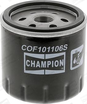 Champion COF101106S - Oljni filter parts5.com