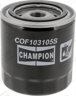 Champion COF103105S - Filtre à huile parts5.com