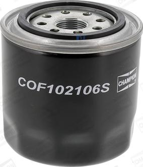 Champion COF102106S - Õlifilter parts5.com