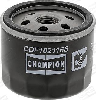 Champion COF102116S - Φίλτρο λαδιού parts5.com