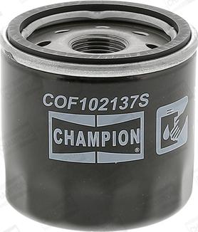 Champion COF102137S - Filtre à huile parts5.com