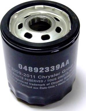 Chrysler 04892339AA - Ölfilter parts5.com