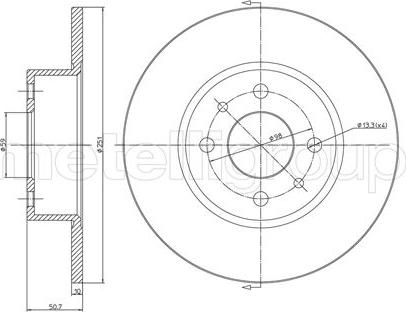 Cifam 800-193C - Disc frana parts5.com