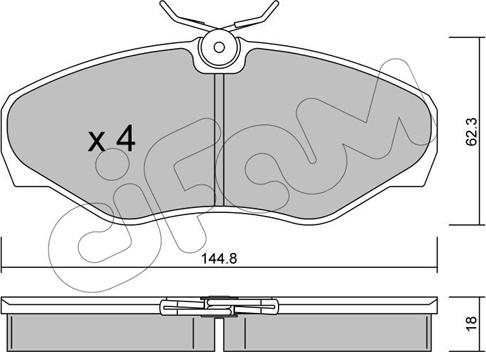 Cifam 822-338-2 - Jarrupala, levyjarru parts5.com