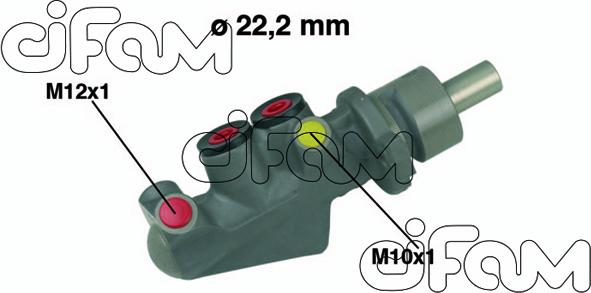 Cifam 202-478 - Glavni kočni cilindar parts5.com