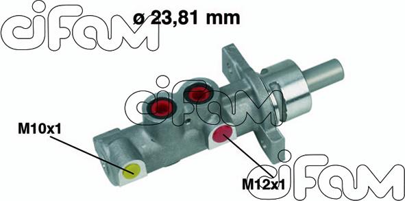 Cifam 202-358 - Главный тормозной цилиндр parts5.com