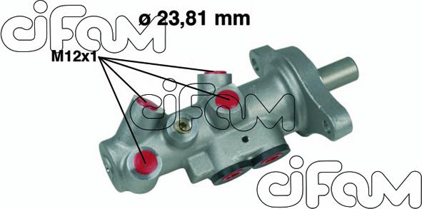 Cifam 202-295 - Cilindro principal de freno parts5.com