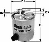 Clean Filters DN2701 - Φίλτρο καυσίμου parts5.com