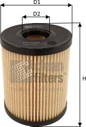 Clean Filters ML4568 - Olajszűrő parts5.com