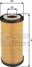 Clean Filters ML1738 - Oil Filter parts5.com