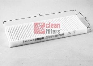 Clean Filters NC2403 - Filter, interior air parts5.com