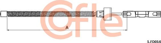 Cofle 92.1.FD014 - Tross,seisupidur parts5.com