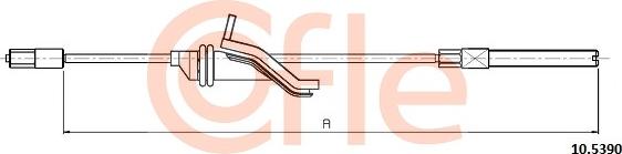 Cofle 92105390 - Cablu, frana de parcare parts5.com