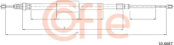 Cofle 10.6687 - Tross,seisupidur parts5.com