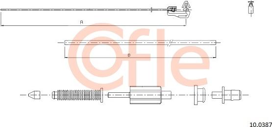 Cofle 92100387 - Gaszug parts5.com