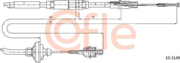 Cofle 10.3149 - Tross,sidurikasutus parts5.com