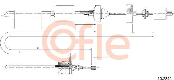 Cofle 10.2844 - Vaijeri, kytkimen käyttö parts5.com