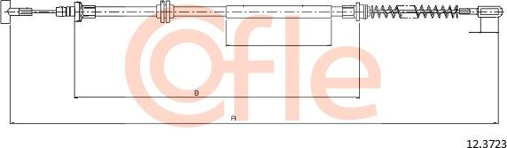 Cofle 12.3723 - Zicovod,rocna zavora parts5.com