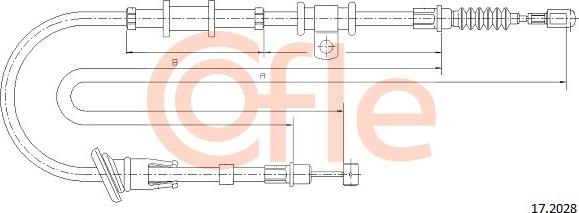 Cofle 17.2028 - Zicovod,rocna zavora parts5.com