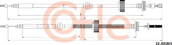 Cofle 92.1E.RE003 - Zicovod,rocna zavora parts5.com