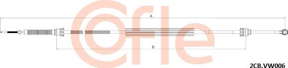 Cofle 92.2CB.VK006 - Zicovod,rocni menjalnik parts5.com