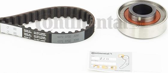 Continental CTAM CT800K1 - Комплект ангренажен ремък parts5.com