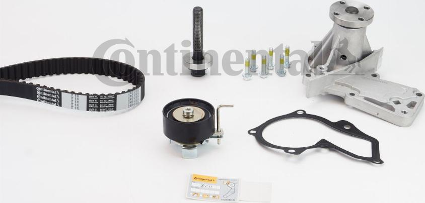 Continental CTAM CT 881 WP4 - Bomba de agua + kit correa distribución parts5.com